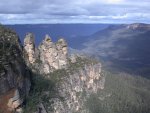 The Three Sisters in den Blue Mountains